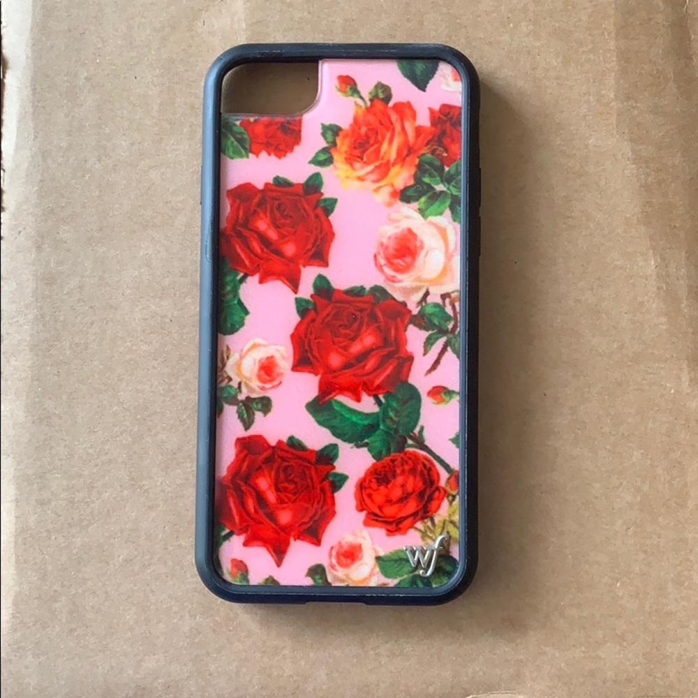Wildflower Pink and Red Flower iPhone 6/7/8 Case